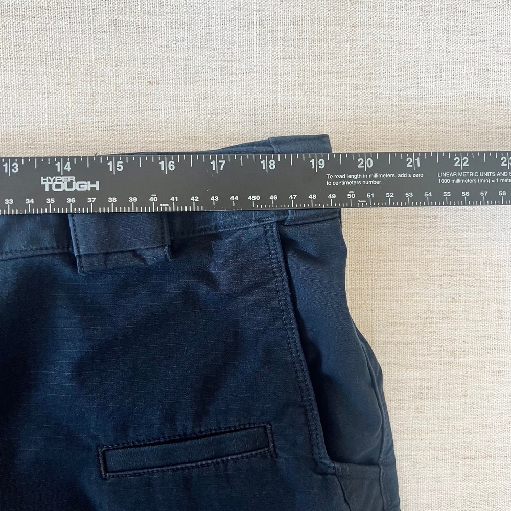 5.11 Tactical Pants Men's Sz 40 x 32 Navy Blue Ripstop Cargo/Work/Utility - Picture 12 of 13